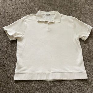 Zara - Men’s Ribbed Polo 100% Cotton